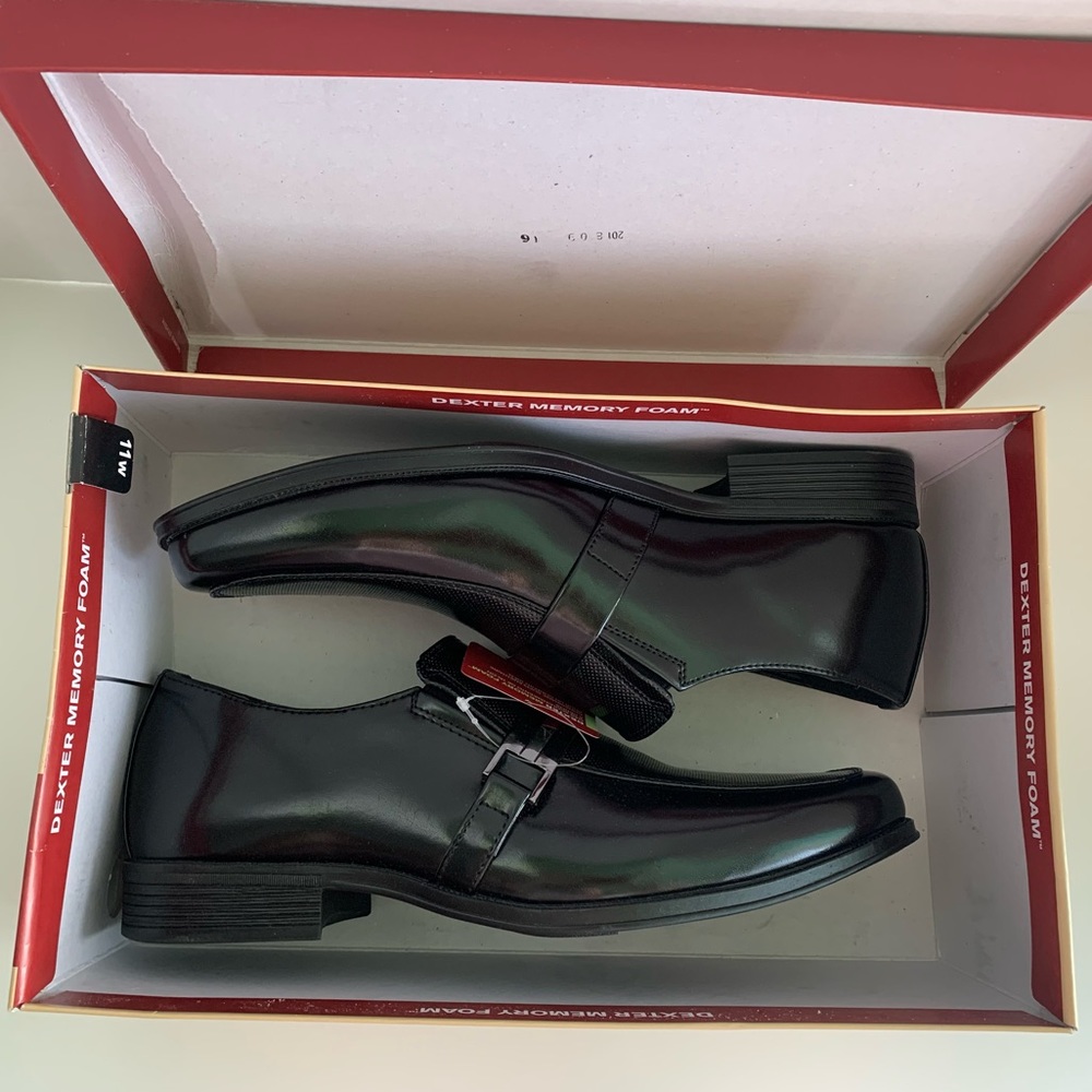 Men’s black dexter comfort shoes